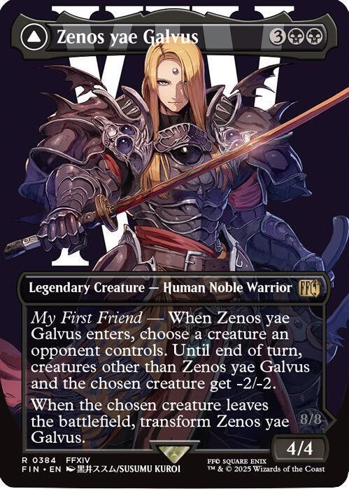 Zenos yae Galvus // Shinryu, Transcendent Rival 384 (FINAL FANTASY)  - Borderless | Good Games Cannington