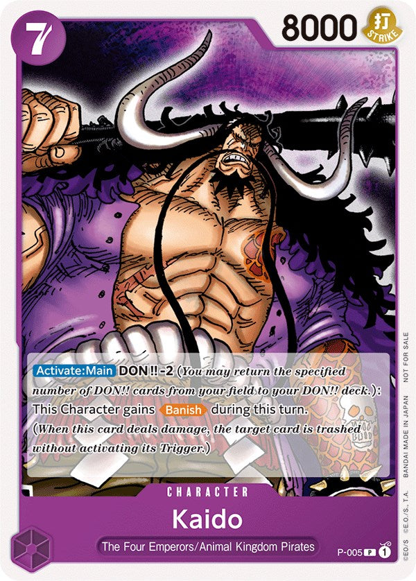 Kaido (Promotion Pack 2022) [One Piece Promotion Cards] | Good Games Cannington