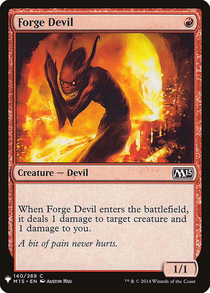 Forge Devil [Mystery Booster] | Good Games Cannington