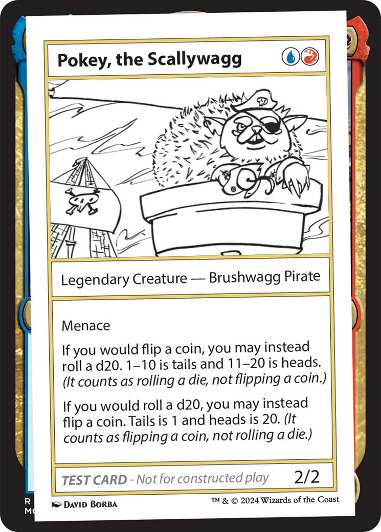 Pokey, the Scallywagg [Mystery Booster 2 Playtest Cards] | Good Games Cannington