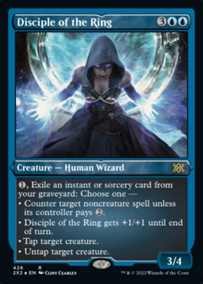 Disciple of the Ring (Foil Etched) [Double Masters 2022] | Good Games Cannington