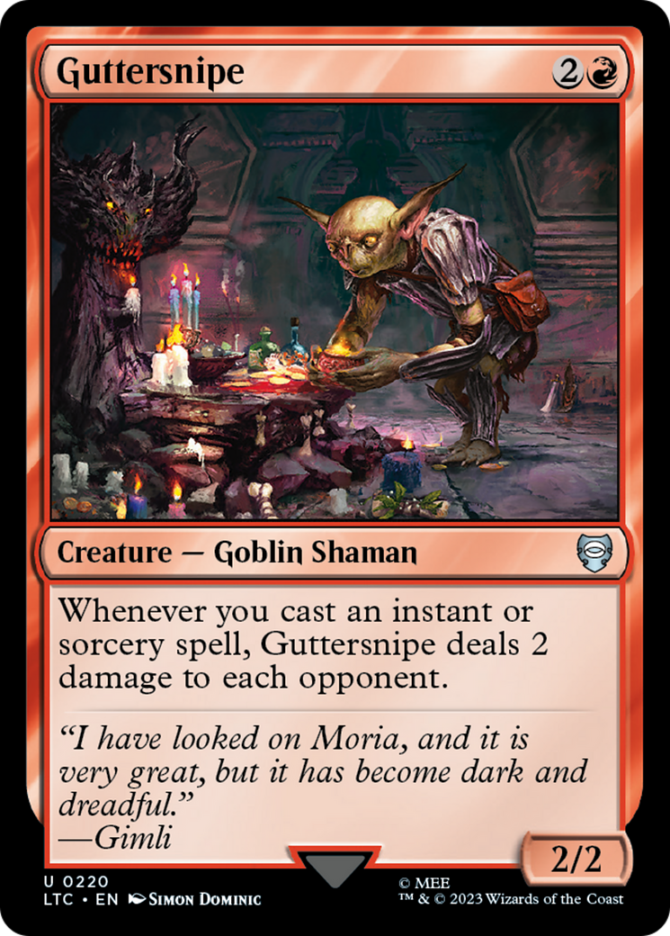 Guttersnipe [The Lord of the Rings: Tales of Middle-Earth Commander] | Good Games Cannington