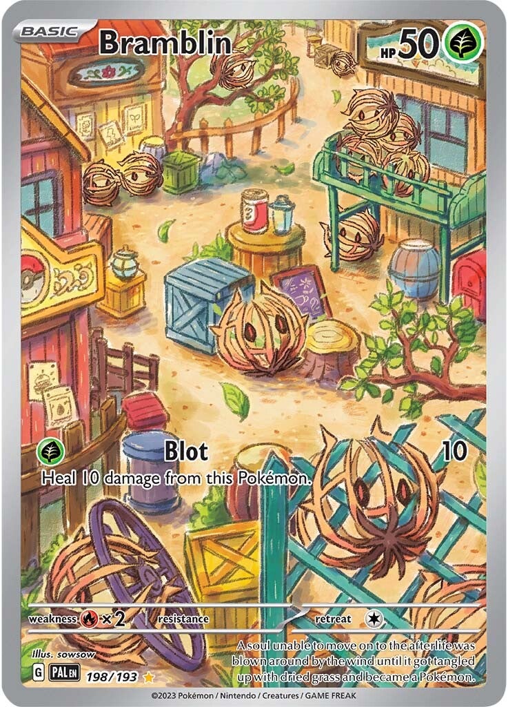 Bramblin (198/193) [Scarlet & Violet: Paldea Evolved] | Good Games Cannington