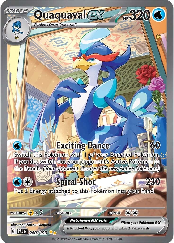 Quaquaval ex (260/193) [Scarlet & Violet: Paldea Evolved] | Good Games Cannington