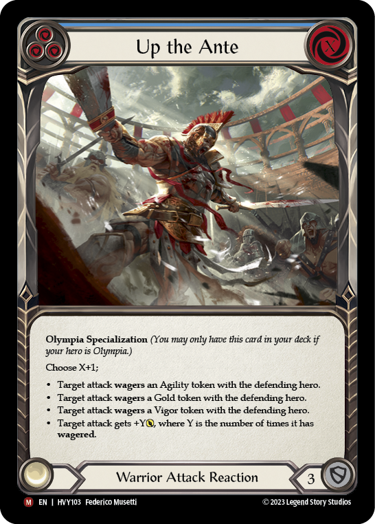 Up the Ante [HVY103] (Heavy Hitters)  Rainbow Foil | Good Games Cannington