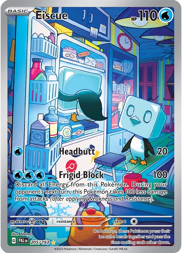 Eiscue (205/193) [Scarlet & Violet: Paldea Evolved] | Good Games Cannington
