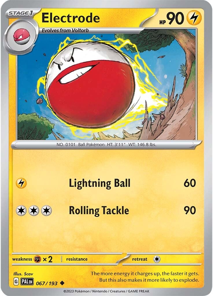 Electrode (067/193) [Scarlet & Violet: Paldea Evolved] | Good Games Cannington