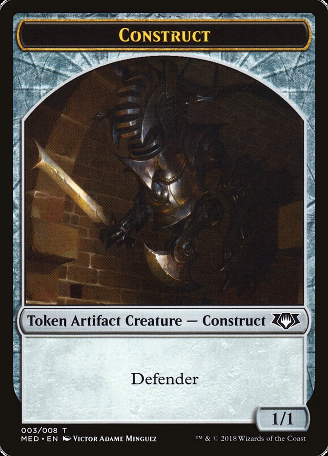 Construct Token (3) [Mythic Edition Tokens] | Good Games Cannington