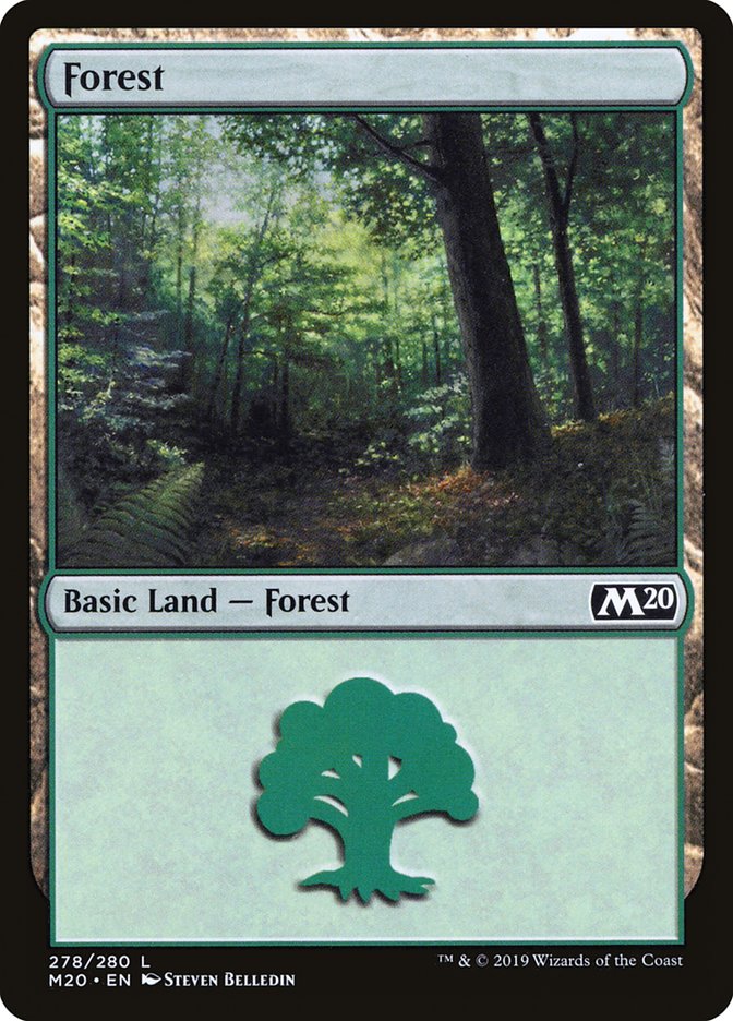 Forest (278) [Core Set 2020] | Good Games Cannington