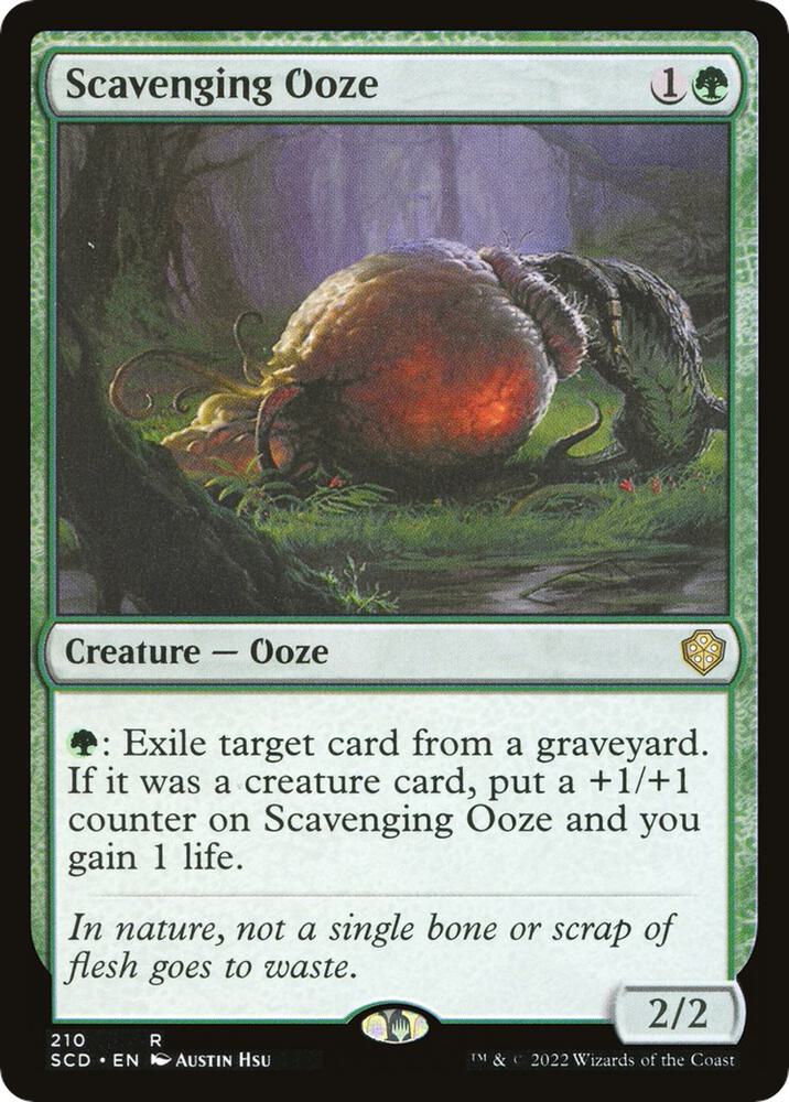 Scavenging Ooze 210/352 (Starter Commander Decks)  | Good Games Cannington
