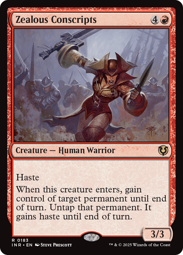 Zealous Conscripts [Innistrad Remastered] | Good Games Cannington