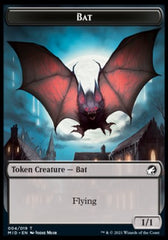 Clue // Bat Double-Sided Token [Innistrad: Midnight Hunt Tokens] | Good Games Cannington