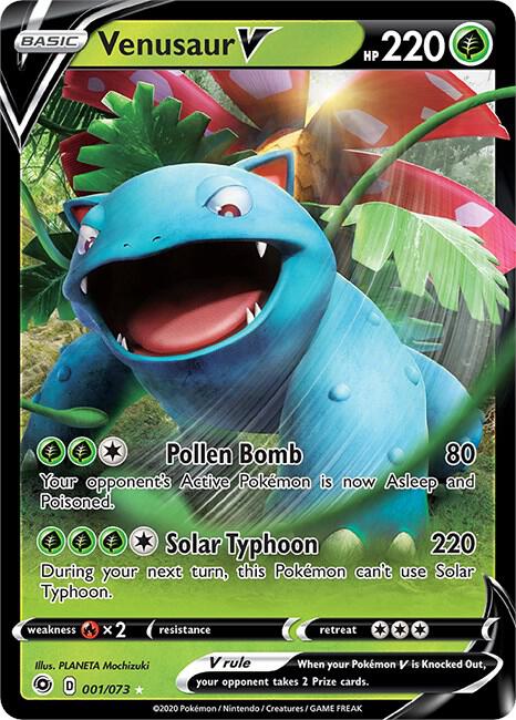 Venusaur V (Champion's Path)  - Holofoil | Good Games Cannington