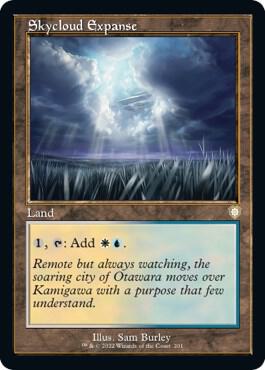 Skycloud Expanse Retro Frame 201/40 (Commander: The Brothers' War)  | Good Games Cannington