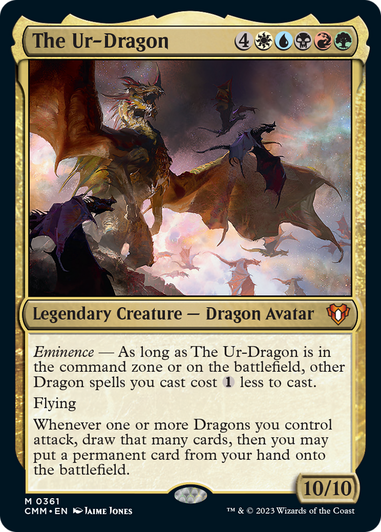 The Ur-Dragon [Commander Masters] | Good Games Cannington