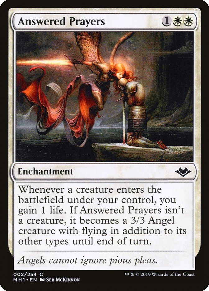 Answered Prayers 2 (Modern Horizons)  | Good Games Cannington