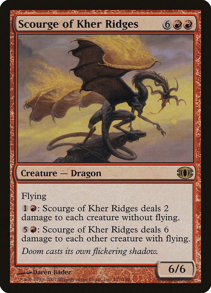 Scourge of Kher Ridges 107/180 (Future Sight)  | Good Games Cannington