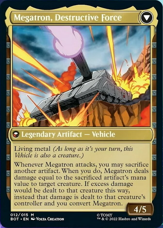 Megatron, Tyrant // Megatron, Destructive Force [Transformers] | Good Games Cannington