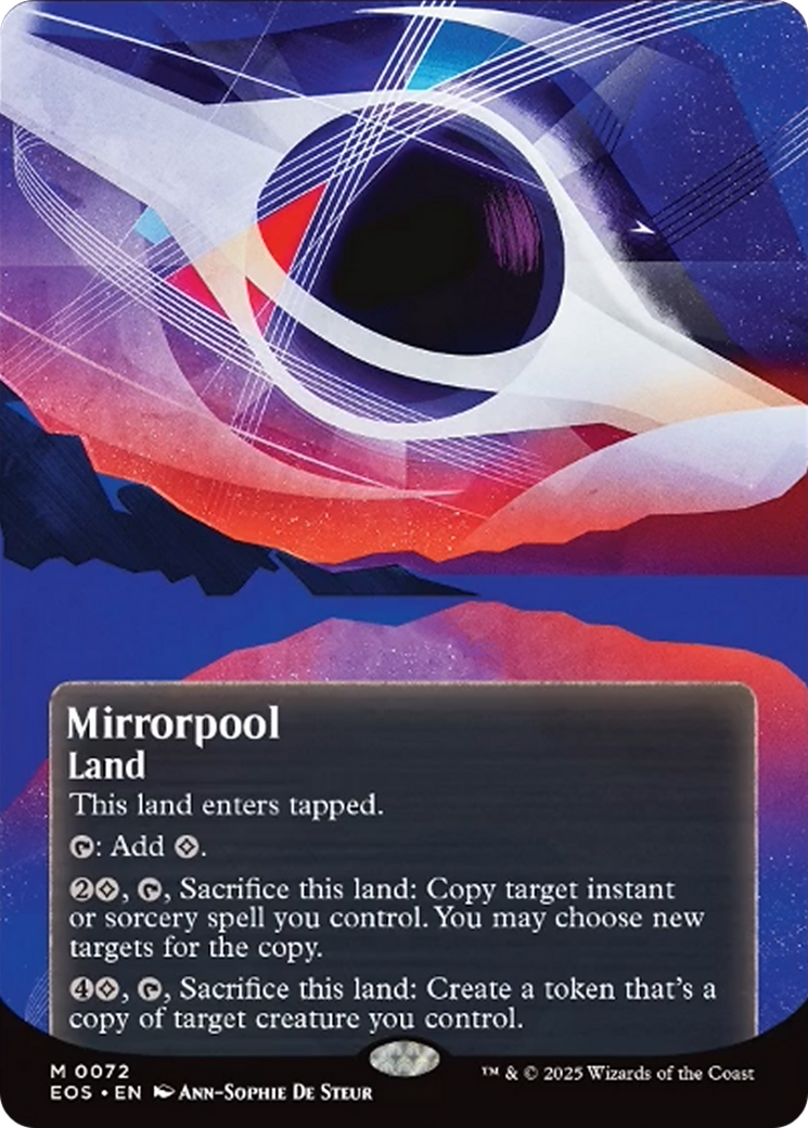 Mirrorpool (0072) (Borderless) [Edge of Eternities: Stellar Sights] | Good Games Cannington