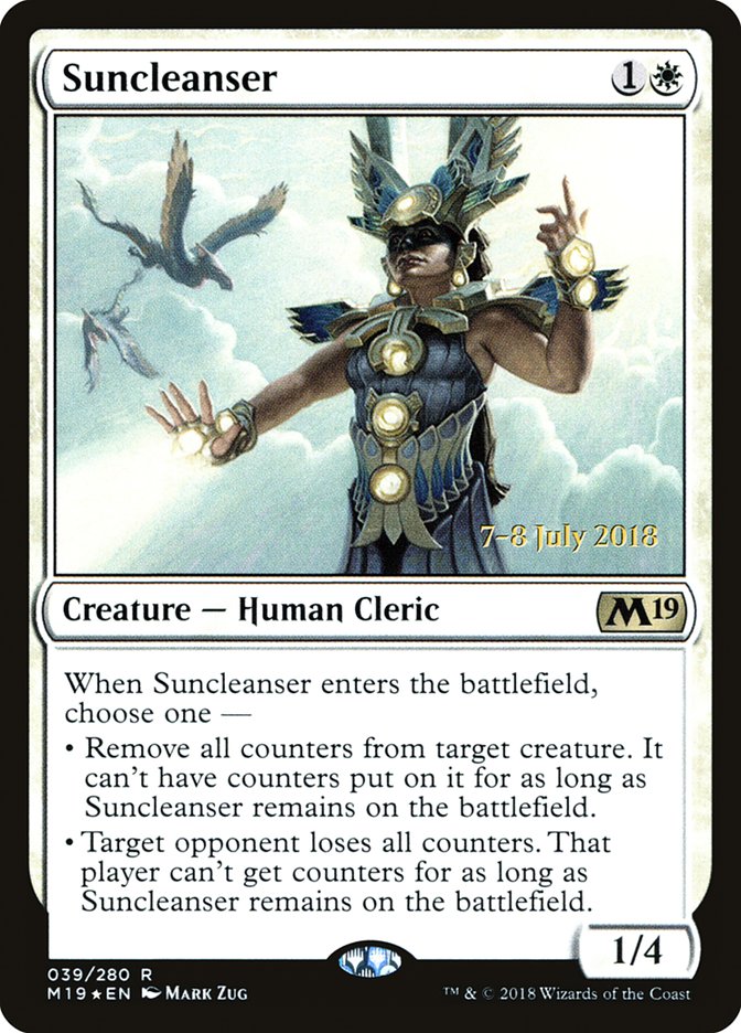 Suncleanser [Core Set 2019 Prerelease Promos] | Good Games Cannington