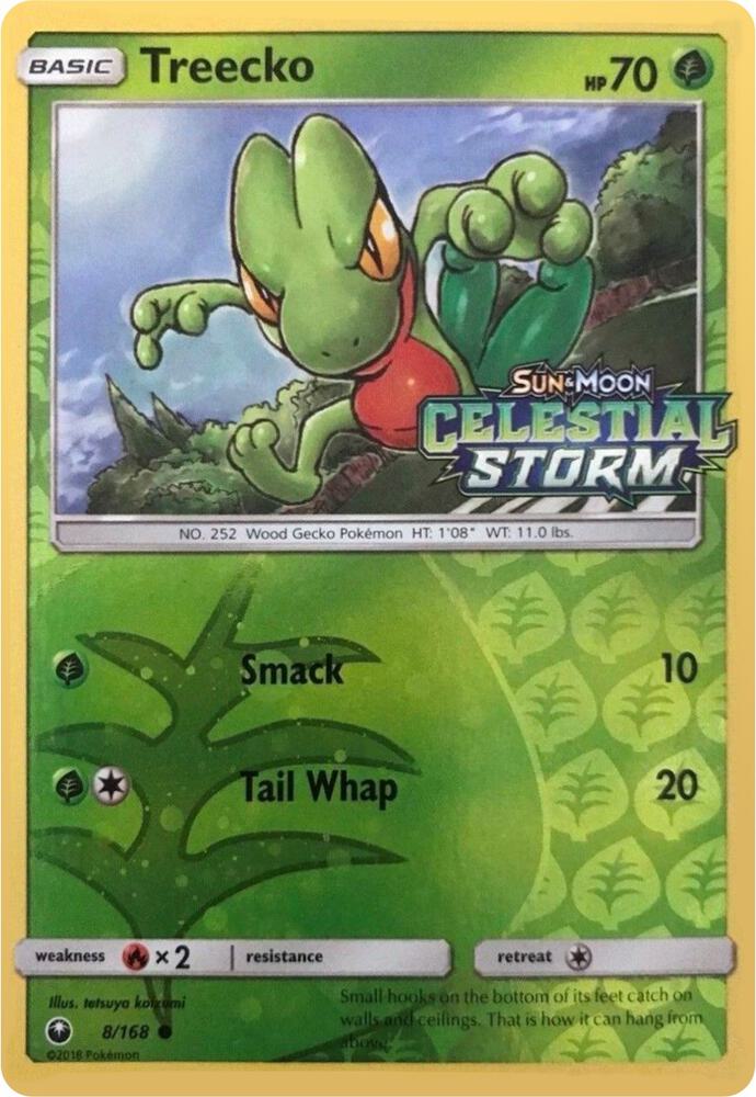 Treecko 8 168 Toys R Us (Miscellaneous Cards & Products)  - Reverse Holofoil | Good Games Cannington