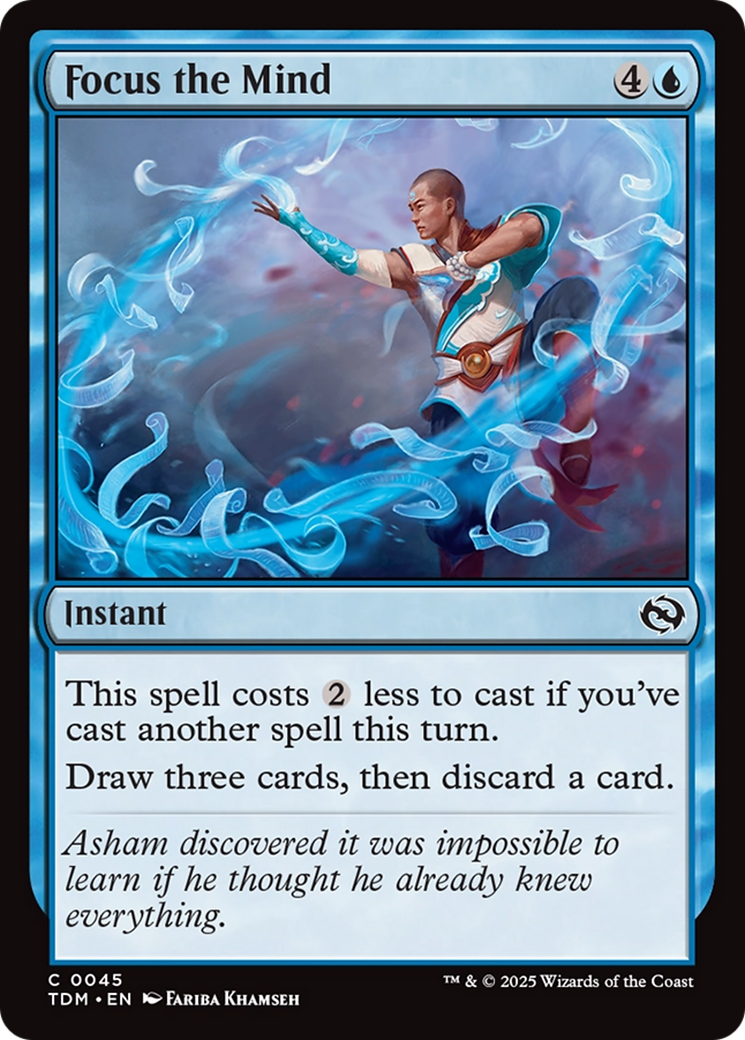 Focus the Mind [Tarkir: Dragonstorm] | Good Games Cannington