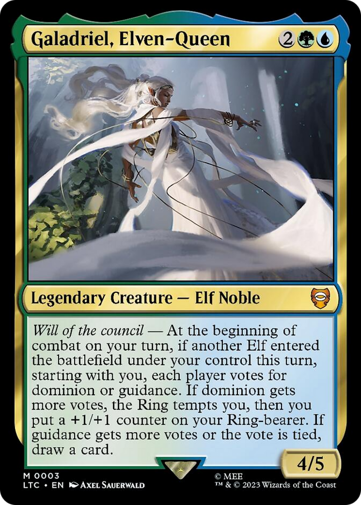 Galadriel, Elven-Queen [The Lord of the Rings: Tales of Middle-Earth Commander] | Good Games Cannington