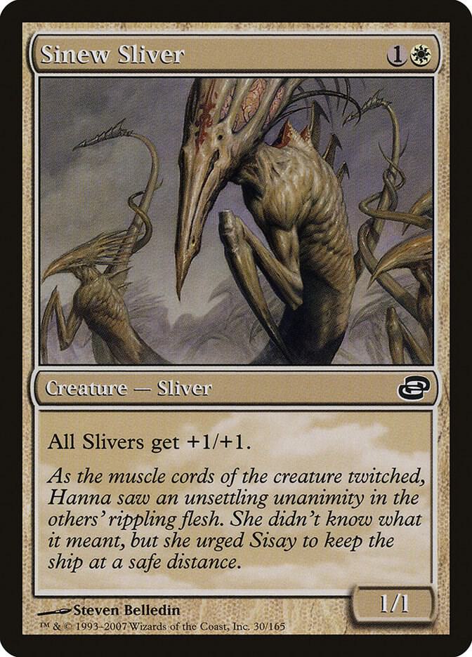 Sinew Sliver 30/165 (Planar Chaos)  | Good Games Cannington