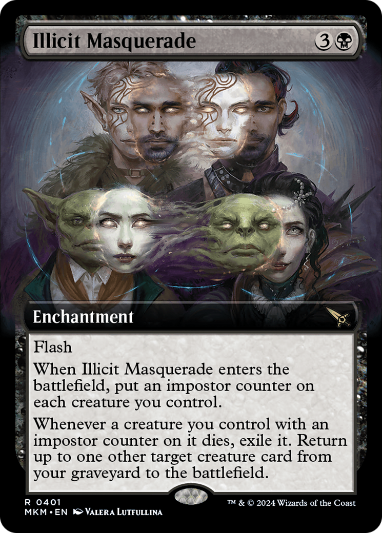 Illicit Masquerade (Extended Art) [Murders at Karlov Manor] | Good Games Cannington