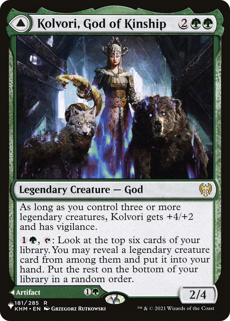 Kolvori, God of Kinship // The Ringhart Crest [Secret Lair: From Cute to Brute] | Good Games Cannington