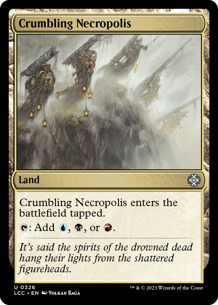 Crumbling Necropolis [The Lost Caverns of Ixalan Commander] | Good Games Cannington