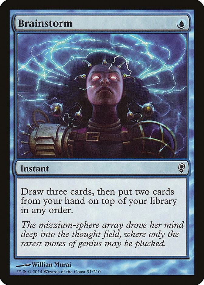 Brainstorm 91 (Conspiracy)  - Foil | Good Games Cannington