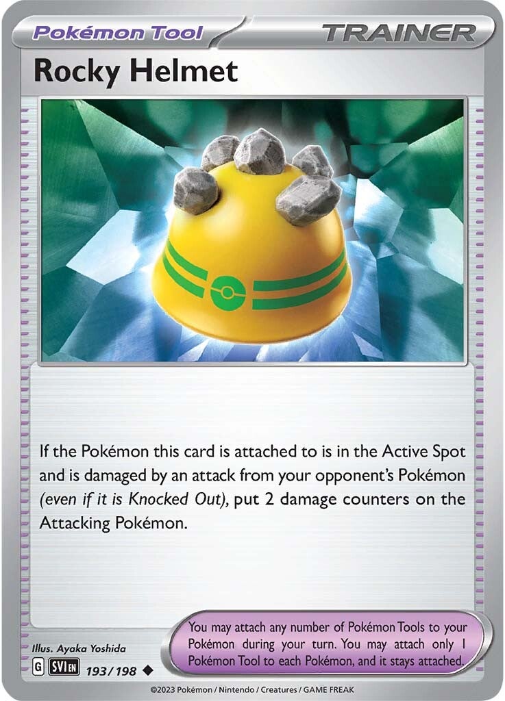 Rocky Helmet (193/198) [Scarlet & Violet: Base Set] | Good Games Cannington