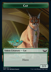Cat // Dog Double-Sided Token [Streets of New Capenna Tokens] | Good Games Cannington