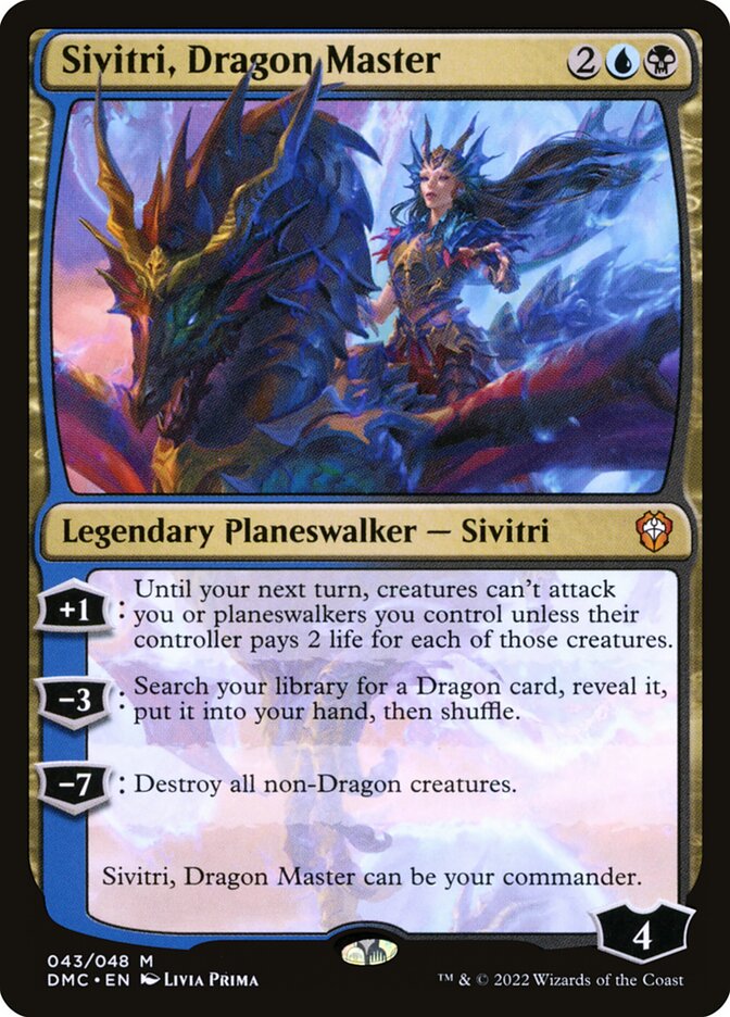 Sivitri, Dragon Master 43/50 (Commander: Dominaria United)  | Good Games Cannington