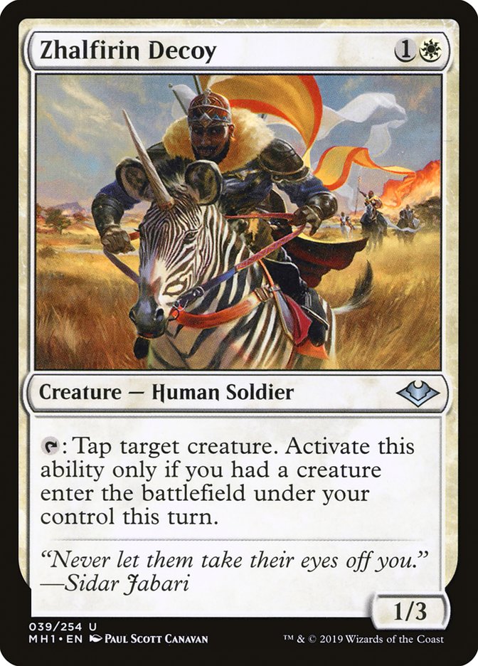 Zhalfirin Decoy [Modern Horizons] | Good Games Cannington