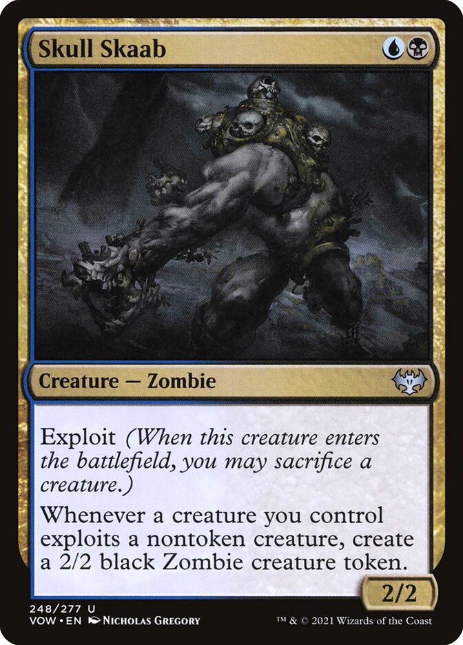 Skull Skaab 248/277 (Innistrad: Crimson Vow)  - Foil | Good Games Cannington