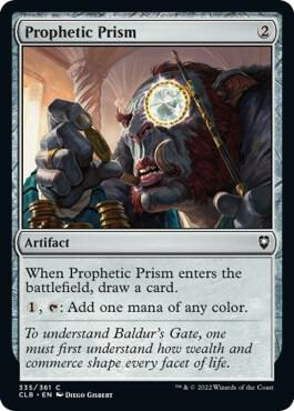 Prophetic Prism 335/361 (Commander Legends: Battle for Baldur's Gate)  | Good Games Cannington