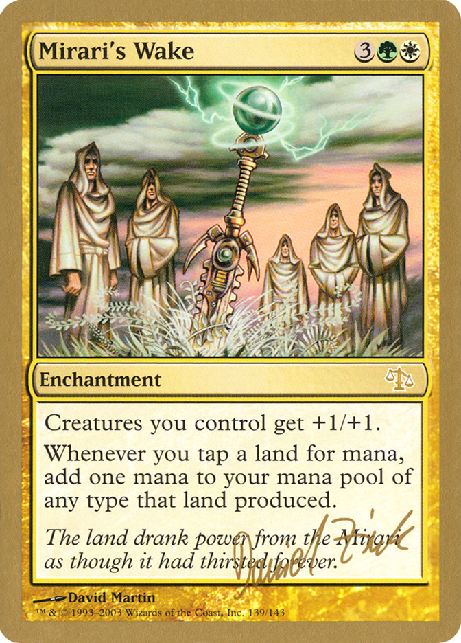 Mirari's Wake (Daniel Zink) [World Championship Decks 2003] | Good Games Cannington
