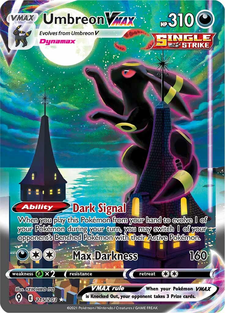 Umbreon VMAX (215/203) [Sword & Shield: Evolving Skies] | Good Games Cannington