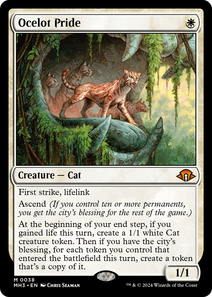 Ocelot Pride [Modern Horizons 3] | Good Games Cannington