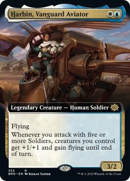 Harbin Vanguard Aviator Extended Art 355 (The Brothers' War)  | Good Games Cannington