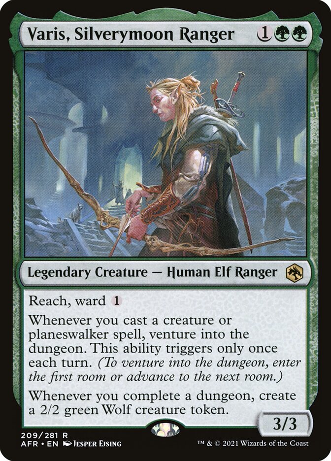 Varis, Silverymoon Ranger 209 (Adventures in the Forgotten Realms)  | Good Games Cannington