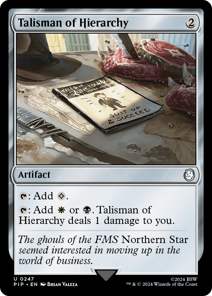 Talisman of Hierarchy [Fallout] | Good Games Cannington