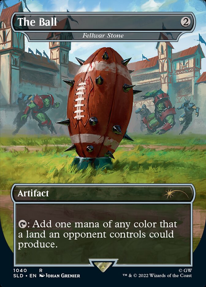 The Ball - Fellwar Stone (Borderless) [Secret Lair Drop Series] | Good Games Cannington