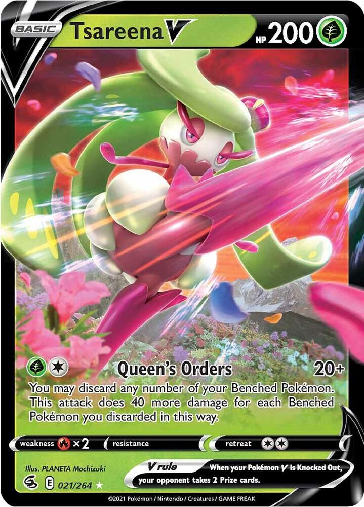 Tsareena V (SWSH08: Fusion Strike)  - Holofoil | Good Games Cannington