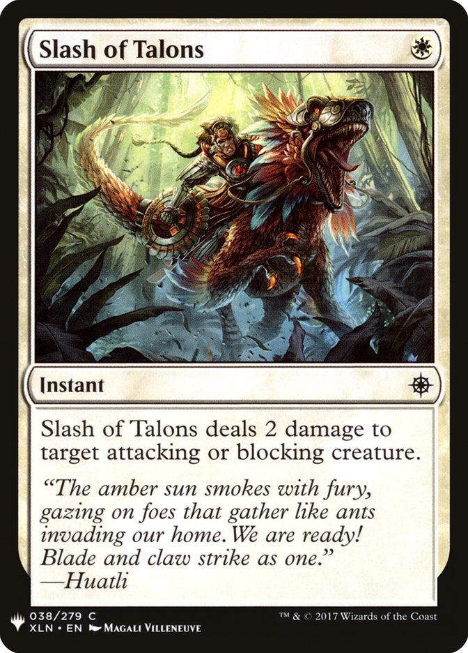 Slash of Talons [Mystery Booster] | Good Games Cannington