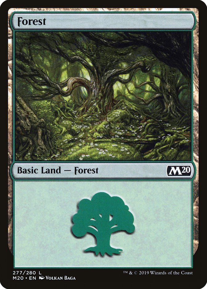 Forest (277) [Core Set 2020] | Good Games Cannington
