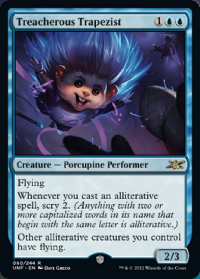 Treacherous Trapezist [Unfinity] | Good Games Cannington