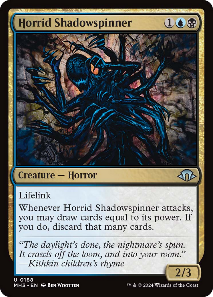 Horrid Shadowspinner [Modern Horizons 3] | Good Games Cannington